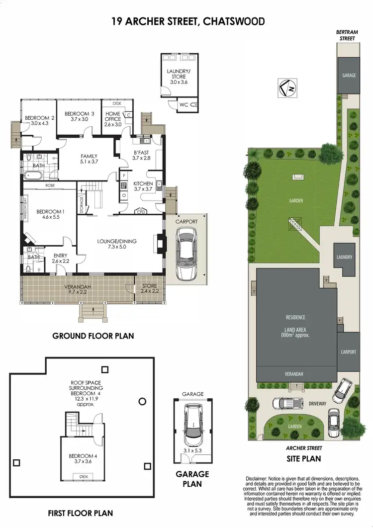 Floorplan of Homely house listing, 19 Archer Street, Chatswood NSW 2067