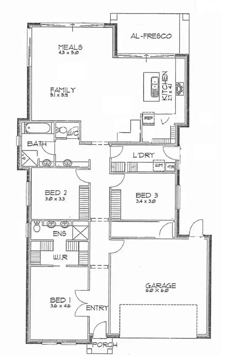 Floorplan of Homely house listing, 5 Rogerson Circuit, Craigburn Farm SA 5051