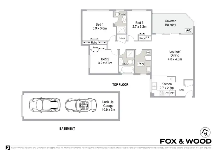 Floorplan of Homely apartment listing, 8/25-29 Koorabel Avenue, Gymea NSW 2227