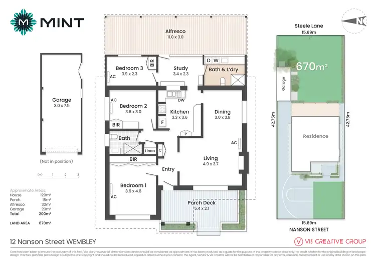 Floorplan of Homely house listing, 12 Nanson Street, Wembley WA 6014