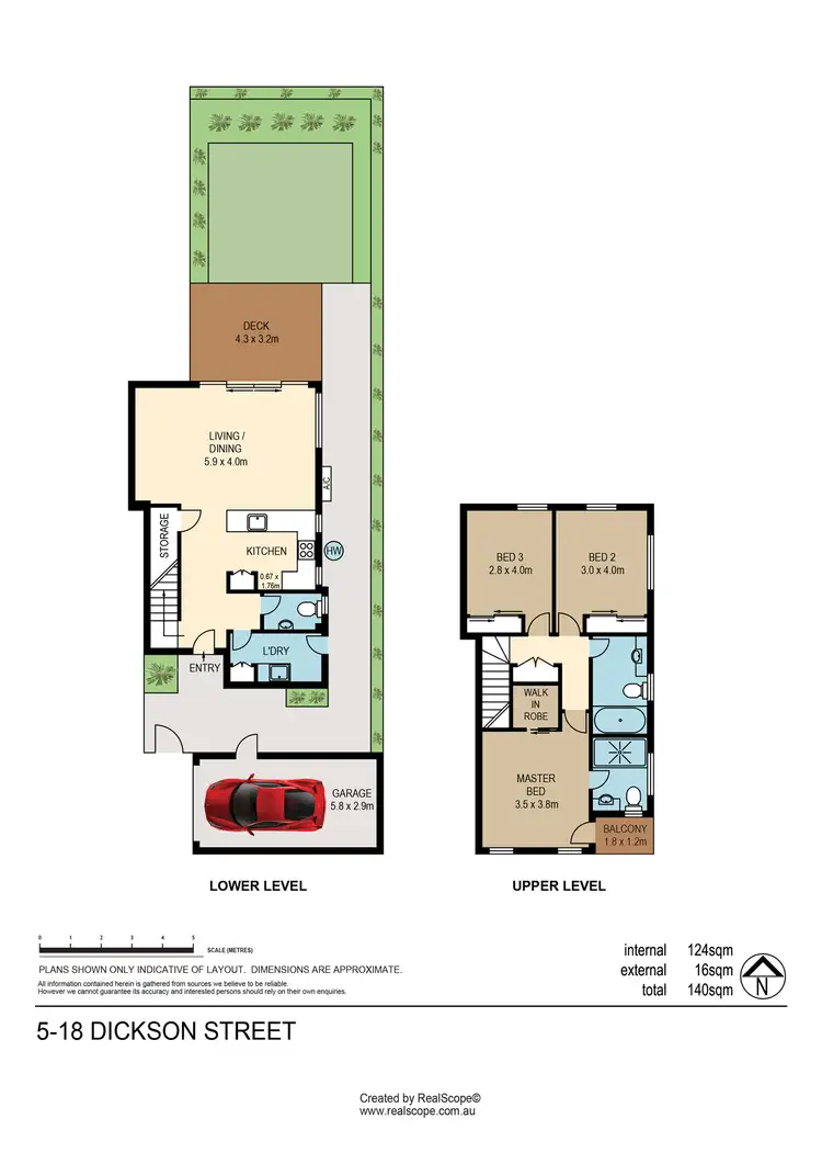 Floorplan of Homely townhouse listing, 5/18-20 Dickson Street, Morningside QLD 4170