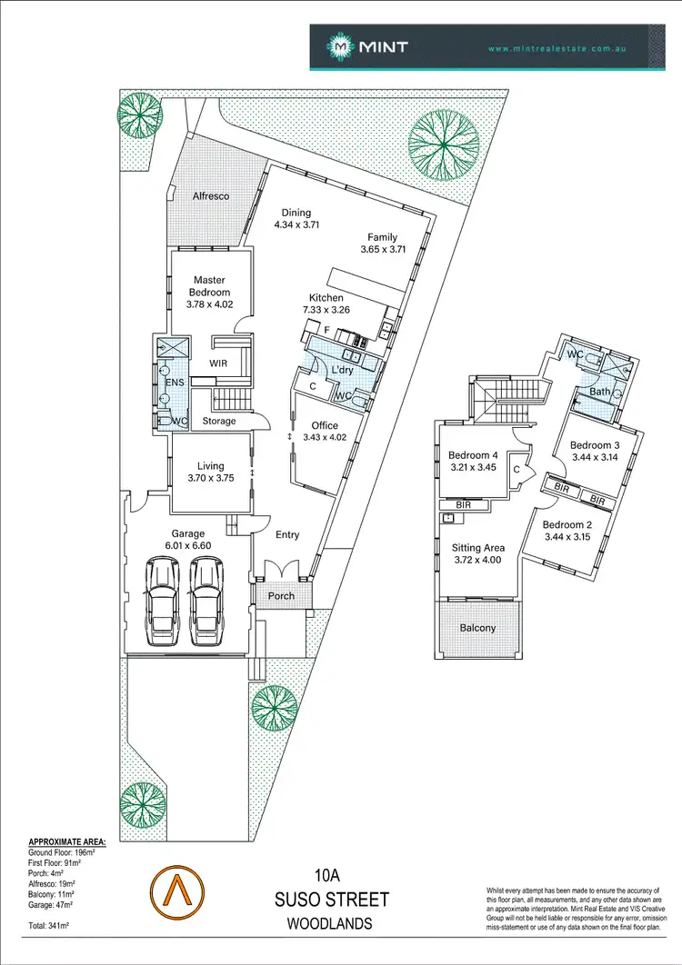 Floorplan of Homely house listing, 10A Suso Street, Woodlands WA 6018