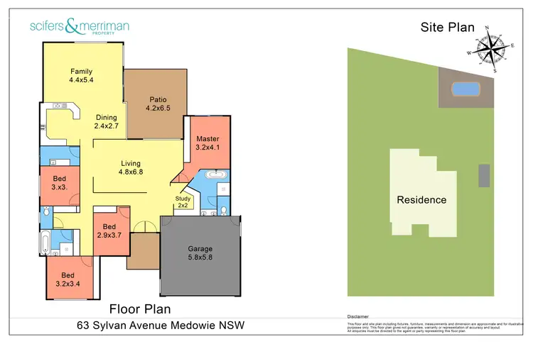 Floorplan of Homely house listing, 63 Sylvan Avenue, Medowie NSW 2318