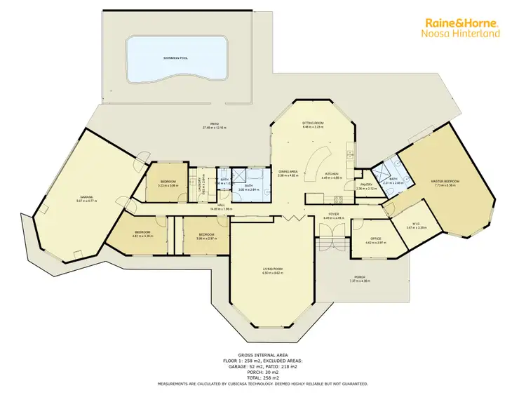 Floorplan of Homely house listing, 4 Allira Court, Pomona QLD 4568