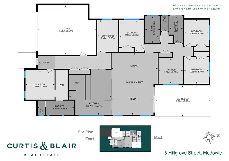 Floorplan of Homely house listing, 3 Hillgrove Street, Medowie NSW 2318