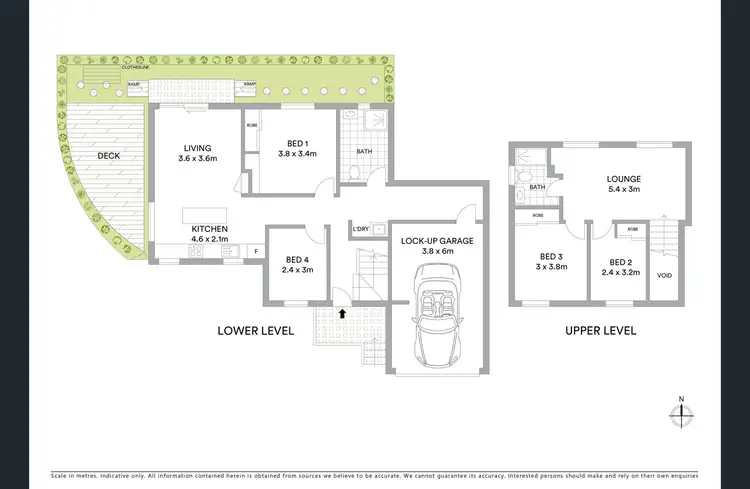 Floorplan of Homely townhouse listing, 8/5 Wascoe Street, Leura NSW 2780