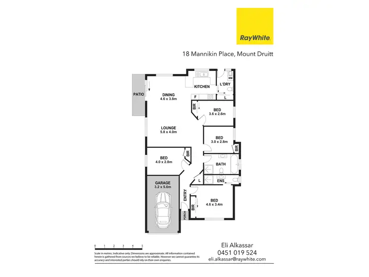 Floorplan of Homely house listing, 18 Mannikin Place, Mount Druitt NSW 2770