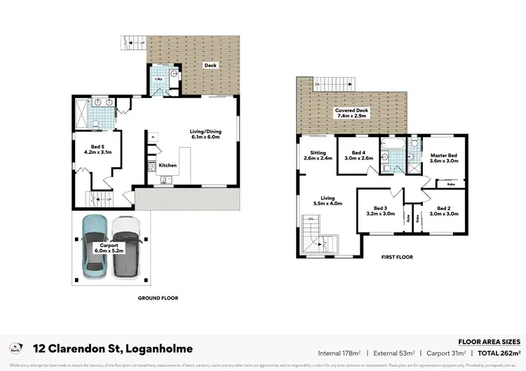 Floorplan of Homely house listing, 12 Clarendon Street, Loganholme QLD 4129