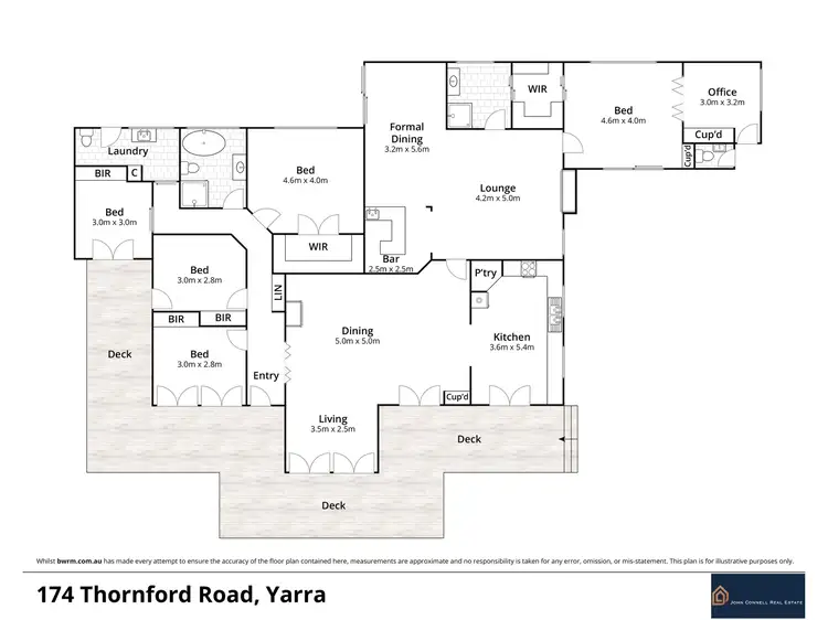 Floorplan of Homely rural property listing, 174 Thornford Road, Goulburn NSW 2580