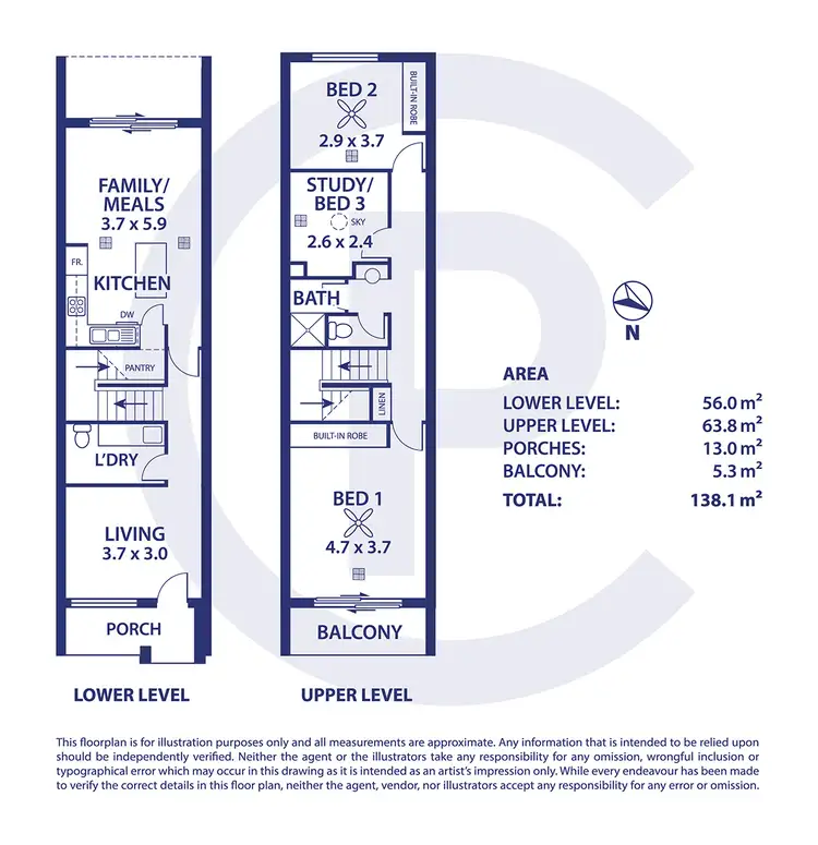 Floorplan of Homely house listing, 6A Albert Place, Mount Barker SA 5251