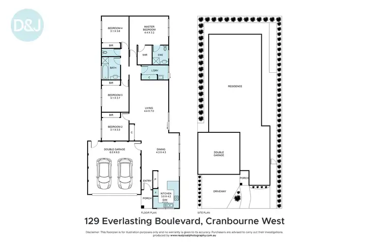 Floorplan of Homely house listing, 129 Everlasting Boulevard, Cranbourne West VIC 3977