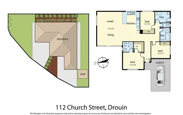 Floorplan of Homely house listing, 112 Church Street, Drouin VIC 3818