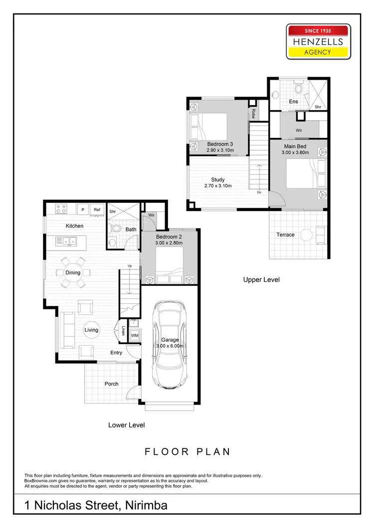 Floorplan of Homely house listing, 1 Nicholas Street, Nirimba QLD 4551