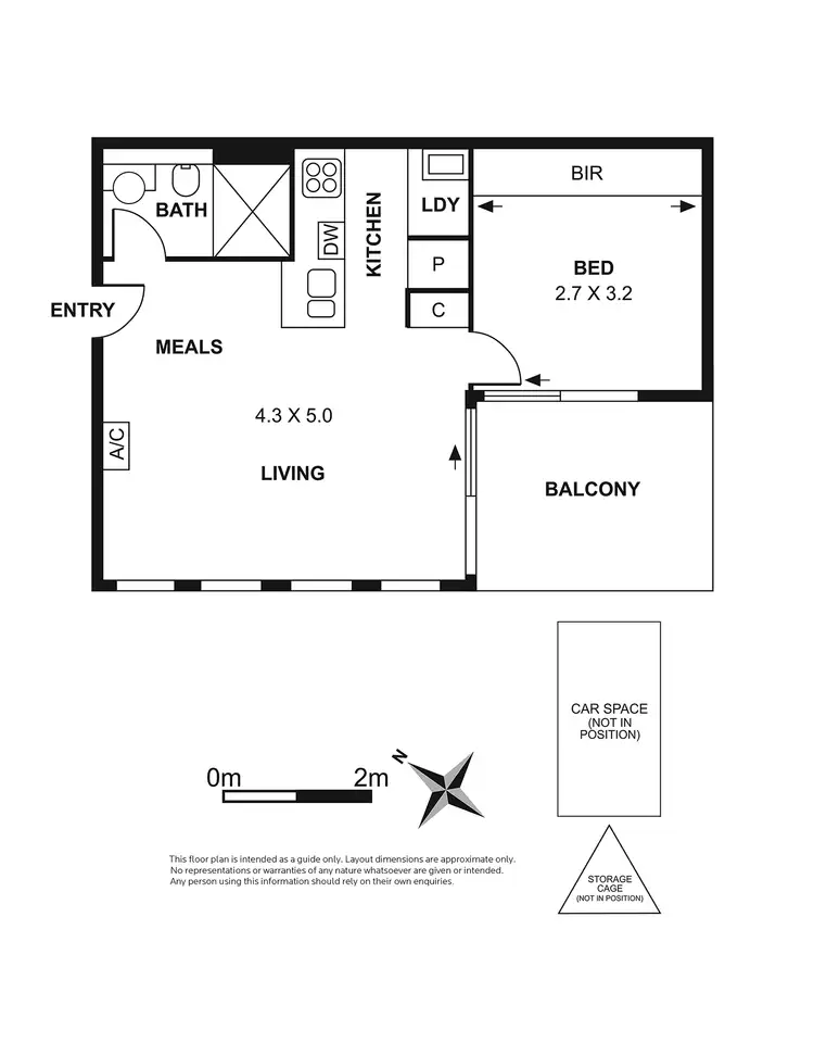 Floorplan of Homely apartment listing, 209/133 Railway Place, Williamstown VIC 3016