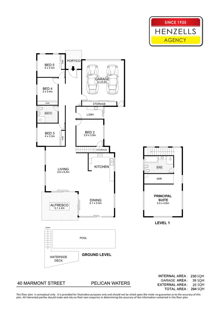Floorplan of Homely house listing, 40 Marmont Street, Pelican Waters QLD 4551