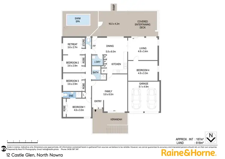 Floorplan of Homely house listing, 12 Castle Glen, North Nowra NSW 2541