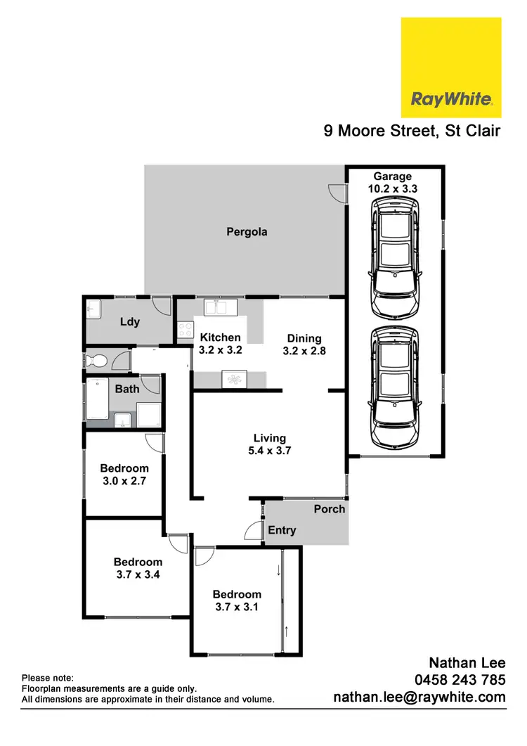 Floorplan of Homely house listing, 9 Moore Street, St Clair NSW 2759