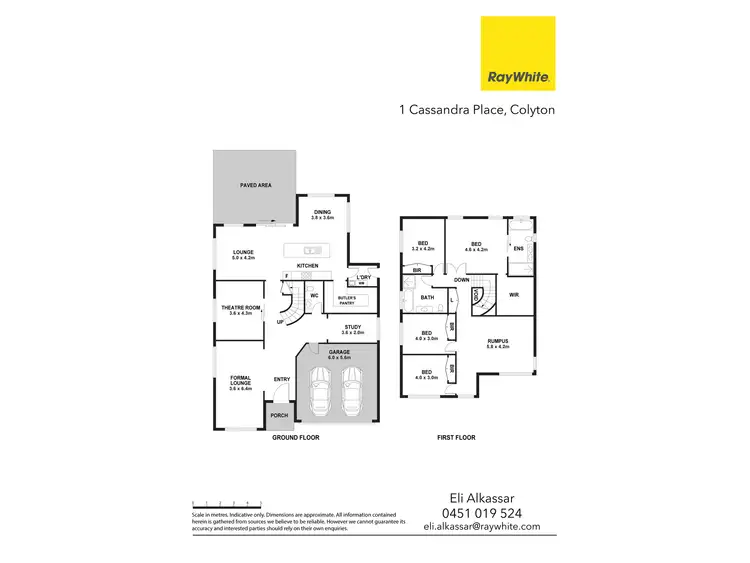 Floorplan of Homely house listing, 1 Cassandra Place, Colyton NSW 2760