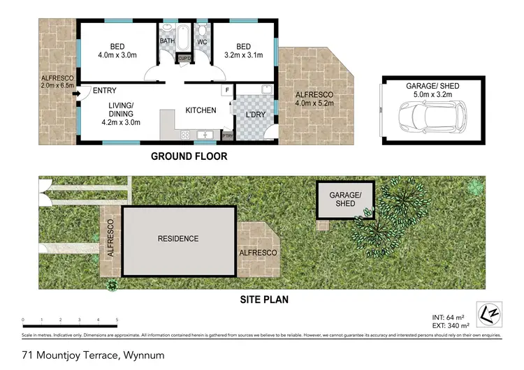 Floorplan of Homely house listing, 71 Mountjoy Terrace, Wynnum QLD 4178