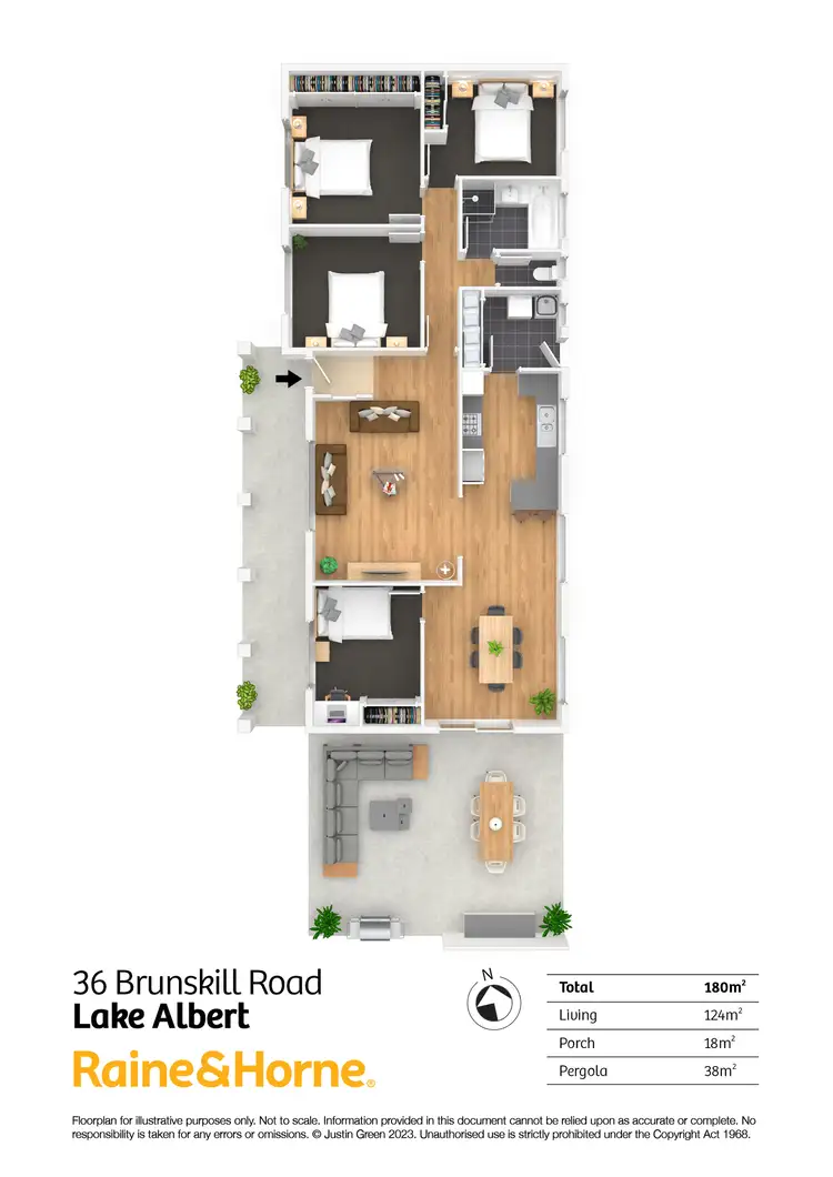 Floorplan of Homely house listing, 36 Brunskill Road, Lake Albert NSW 2650