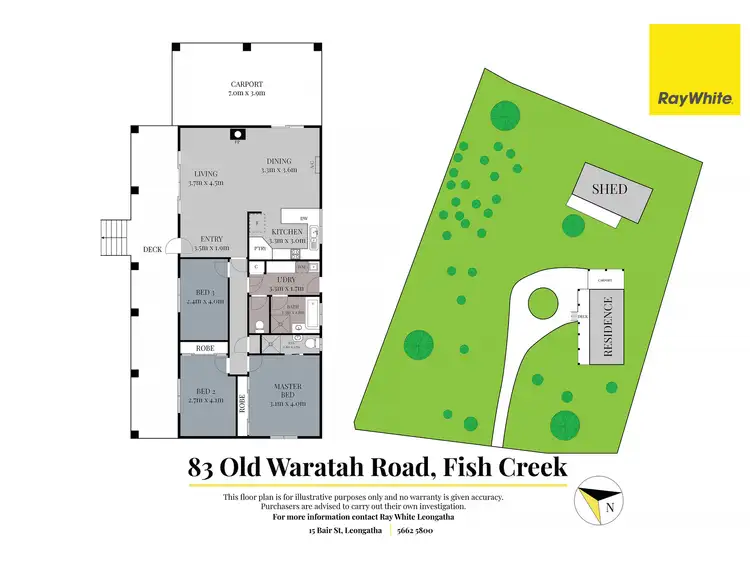 Floorplan of Homely house listing, 83 Old Waratah Road, Fish Creek VIC 3959