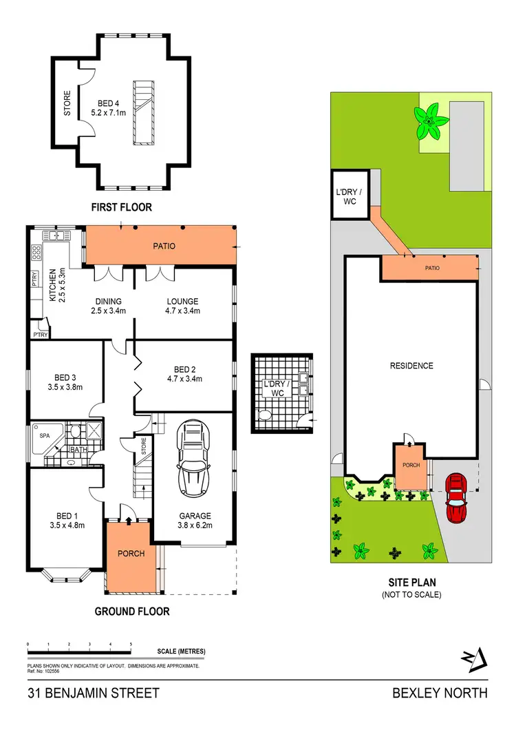 Floorplan of Homely house listing, 31 Benjamin Street, Bexley North NSW 2207