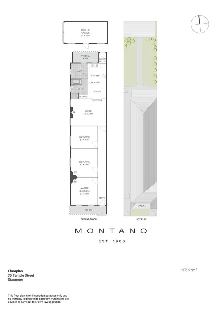 Floorplan of Homely house listing, 30 Temple Street, Stanmore NSW 2048