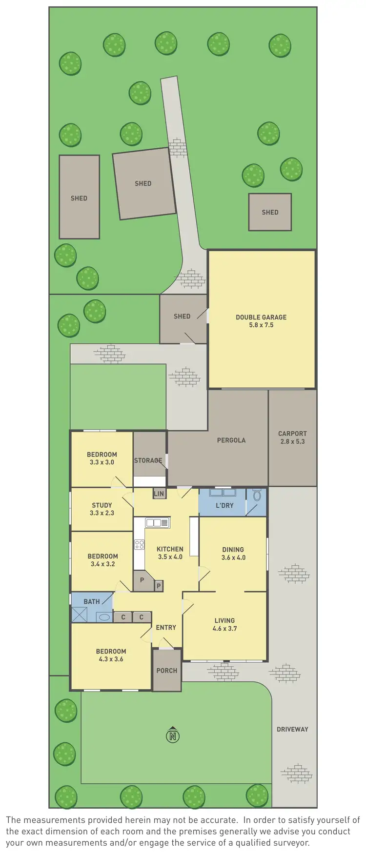Floorplan of Homely house listing, 30 Kellaway Street, Maribyrnong VIC 3032