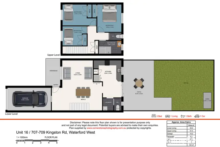 Floorplan of Homely house listing, 16/707 Kingston Road, Waterford West QLD 4133