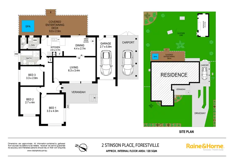 Floorplan of Homely house listing, 2 Stinson Place, Forestville NSW 2087