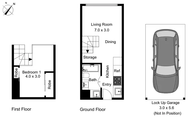 Floorplan of Homely apartment listing, 44/120 Cabramatta Road, Cremorne NSW 2090