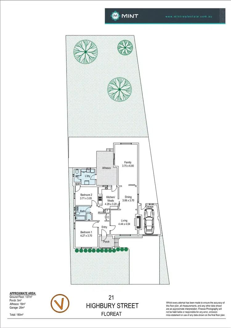 Floorplan of Homely house listing, 21 Highbury Street, Floreat WA 6014