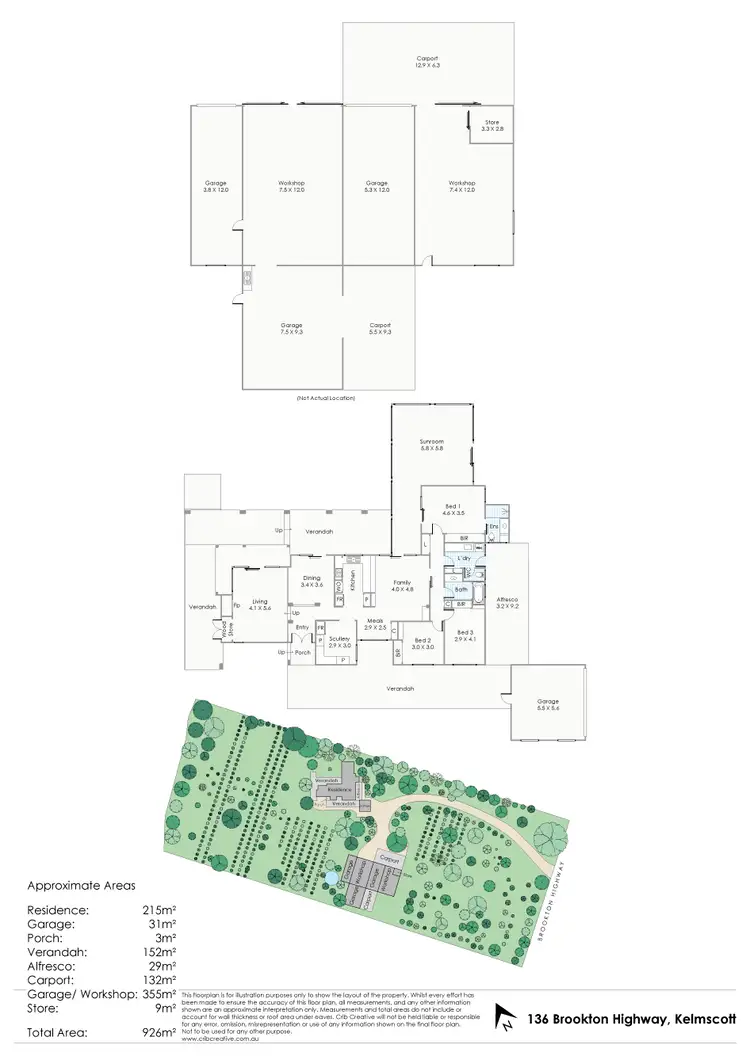 Floorplan of Homely house listing, 136 Brookton Highway, Kelmscott WA 6111