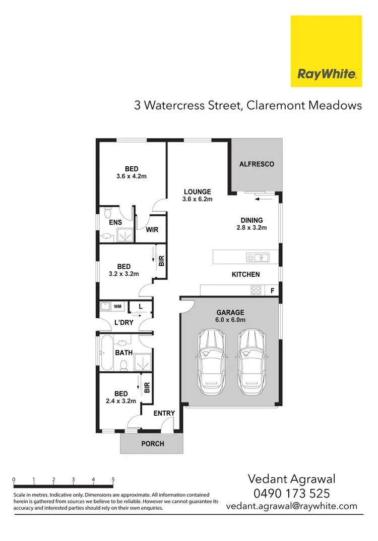 Floorplan of Homely house listing, 3 Watercress Street, Claremont Meadows NSW 2747