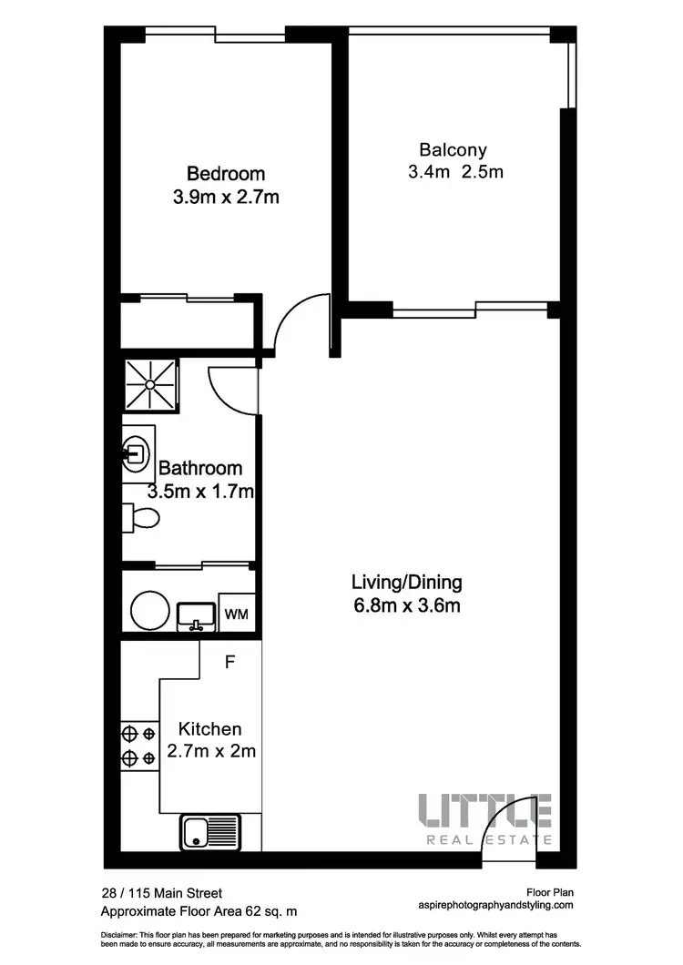 Floorplan of Homely unit listing, 28/115 Main Street, Beenleigh QLD 4207