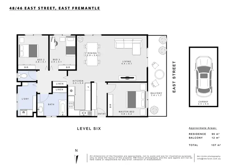 Floorplan of Homely house listing, 48/46 East Street, East Fremantle WA 6158