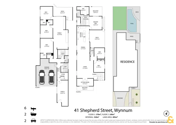 Floorplan of Homely house listing, 41 Shepherd Street, Wynnum QLD 4178