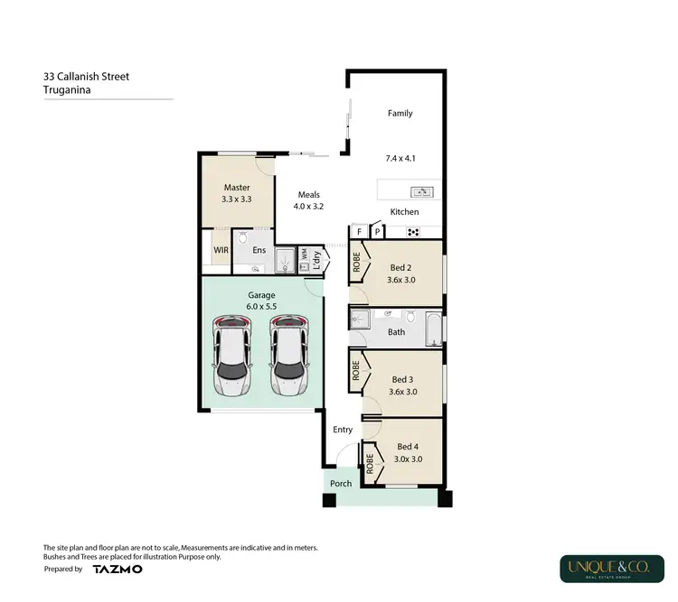 Floorplan of Homely house listing, 33 Callanish Street, Truganina VIC 3029