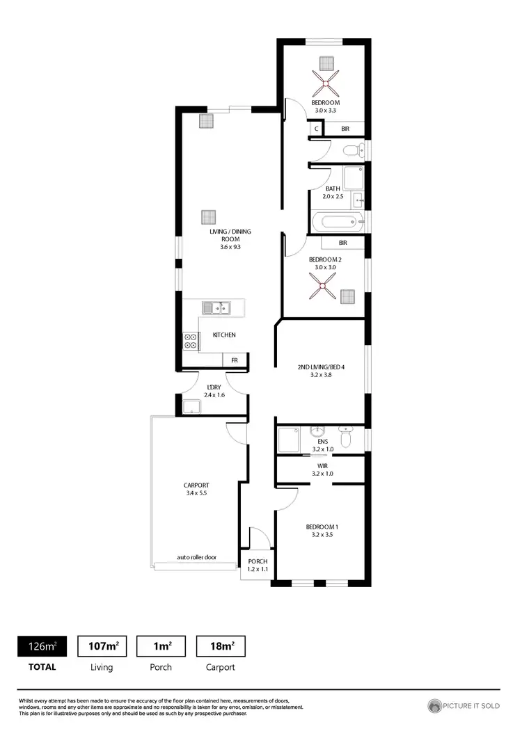 Floorplan of Homely house listing, 49 Cassia Street, Munno Para West SA 5115