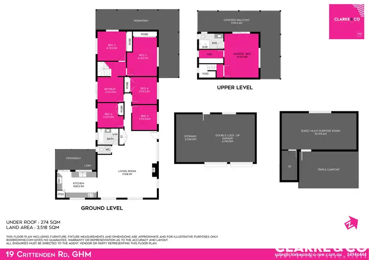 Floorplan of Homely house listing, 19 Crittenden Road, Glass House Mountains QLD 4518