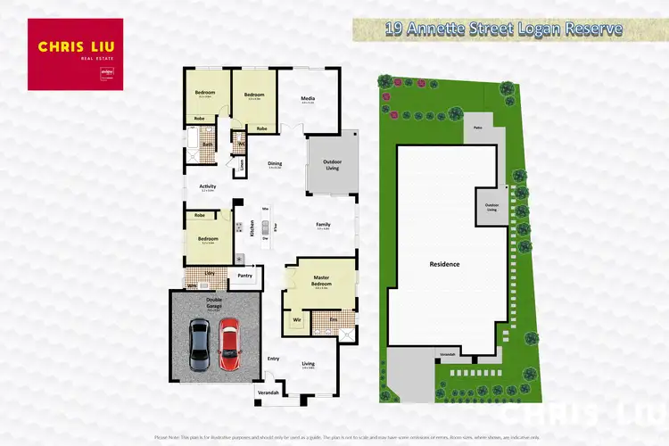 Floorplan of Homely house listing, 19 Annette Street, Logan Reserve QLD 4133