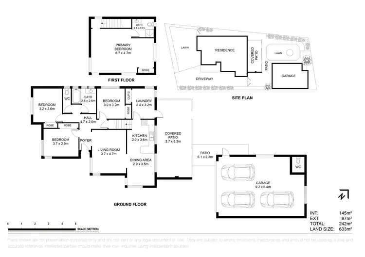 Floorplan of Homely house listing, 34 Fawkner Crescent, Keilor East VIC 3033