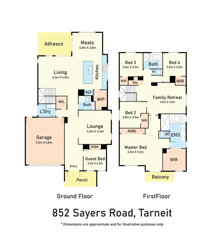 Floorplan of Homely house listing, 852 Sayers Road, Tarneit VIC 3029