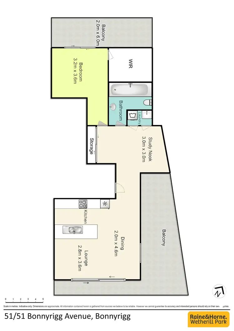 Floorplan of Homely unit listing, 51/51 Bonnyrigg Avenue, Bonnyrigg NSW 2177