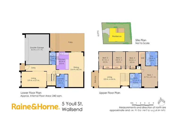Floorplan of Homely house listing, 5 Youll Street, Wallsend NSW 2287