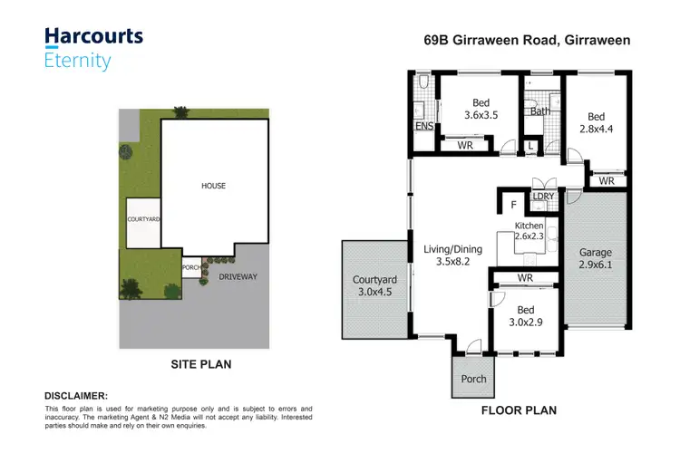 Floorplan of Homely house listing, 69B Girraween Road, Girraween NSW 2145
