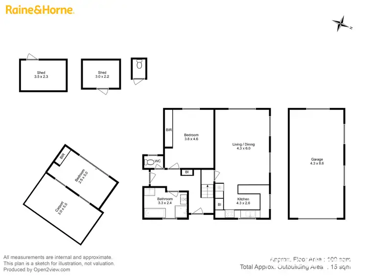 Floorplan of Homely house listing, 11 Paneminner Street, Dodges Ferry TAS 7173