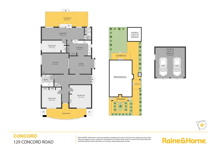 Floorplan of Homely house listing, 129 Concord Road, Concord NSW 2137