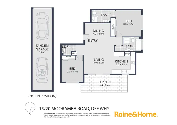 Floorplan of Homely apartment listing, 15/20 Mooramba Road, Dee Why NSW 2099