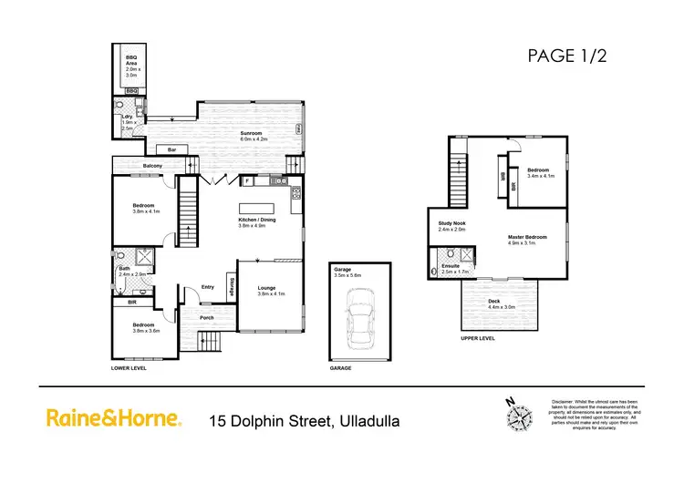 Floorplan of Homely house listing, 15 Dolphin Street, Ulladulla NSW 2539